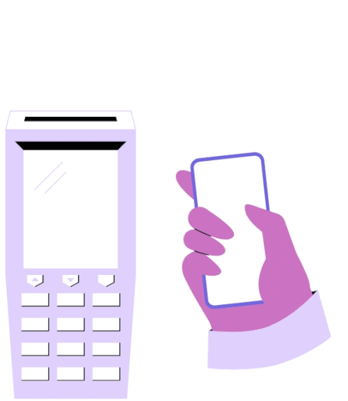 Animation of a virtual card transaction